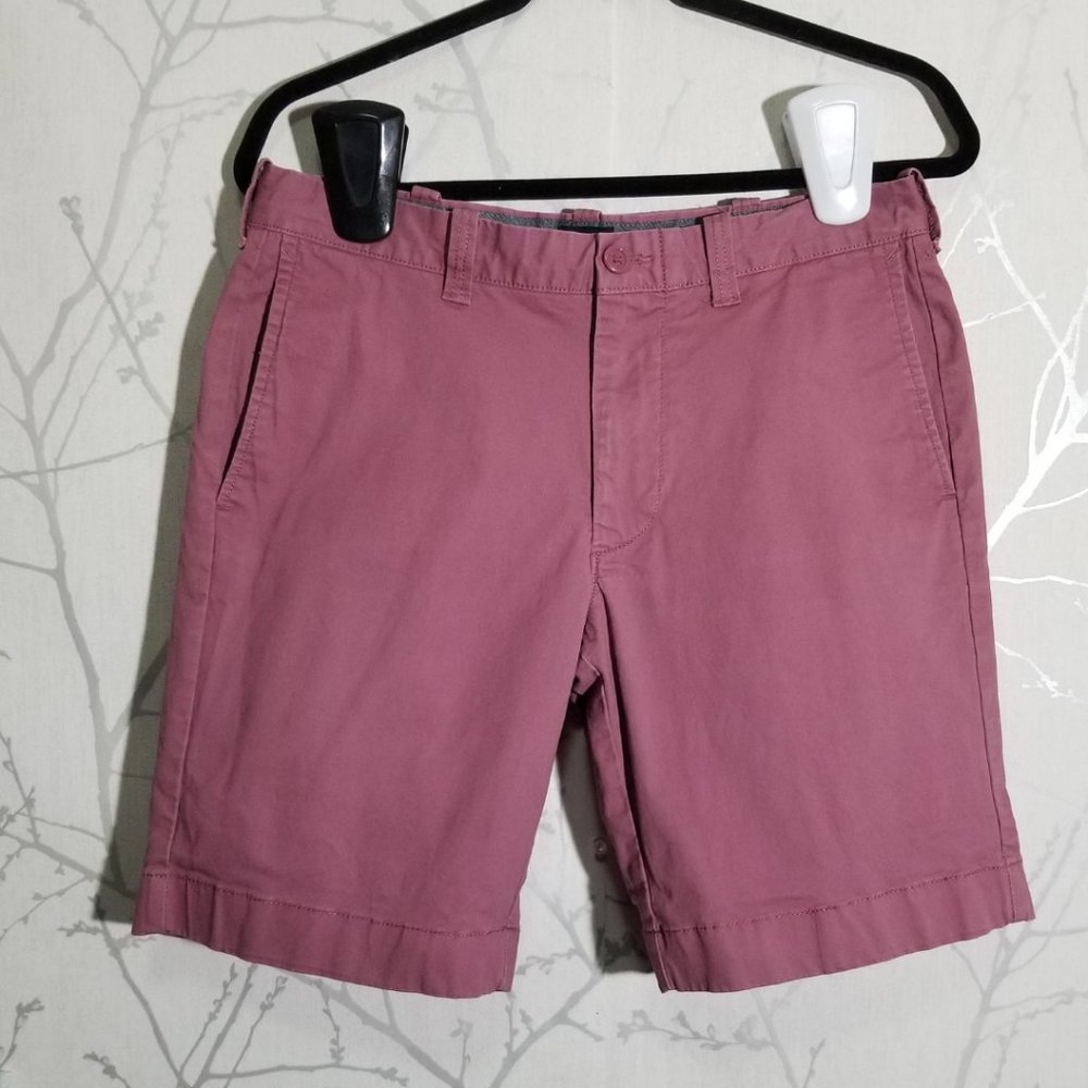 J. Crew Pink Flex Chino Shorts